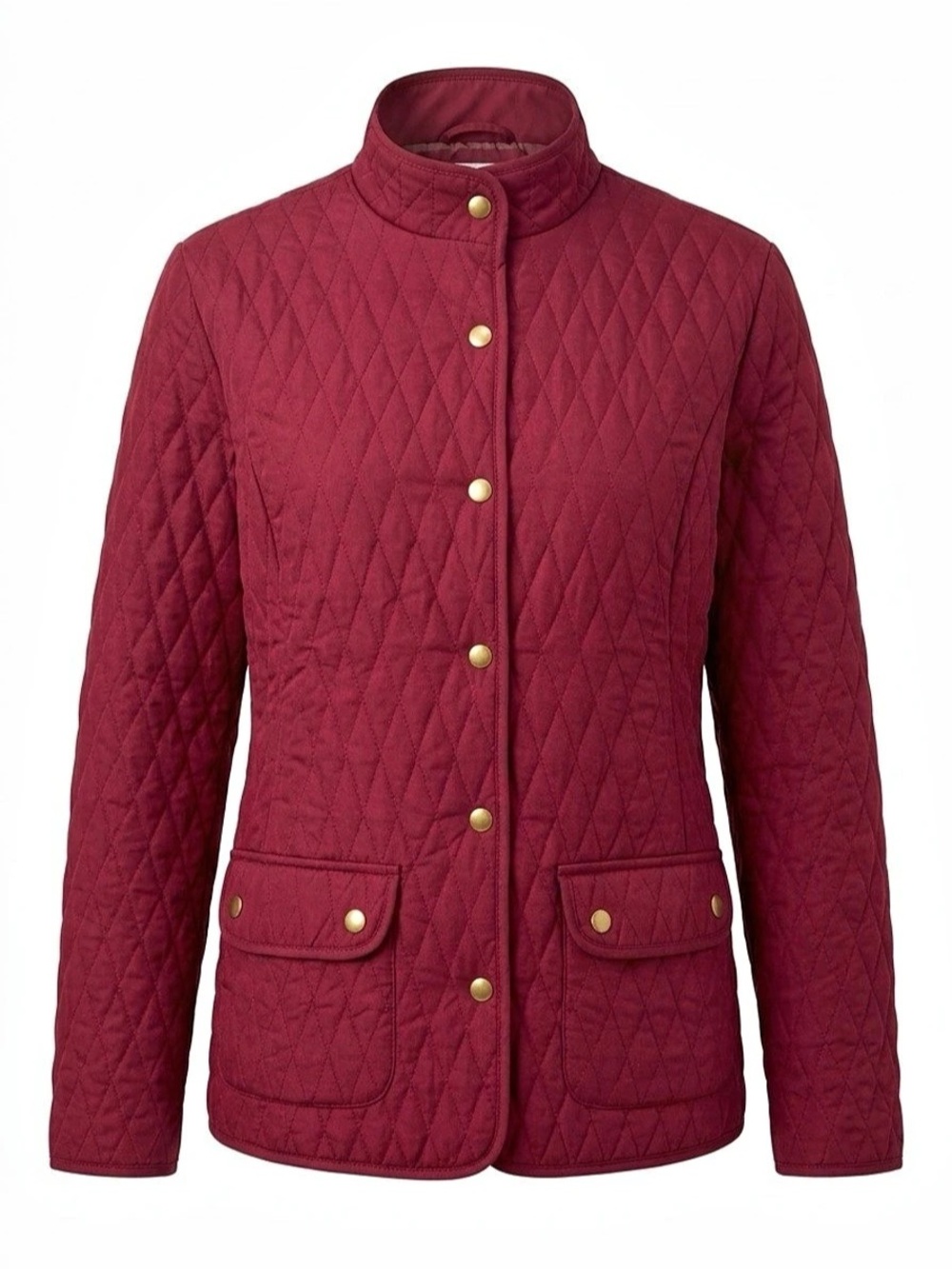 Van Heusen Quilted Jacket in Red Size Medium